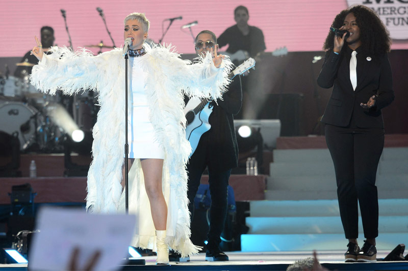© APA/AP/Dave Hogan Benefizkonzert in Manchester