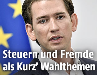 Außenminister Sebastian Kurz