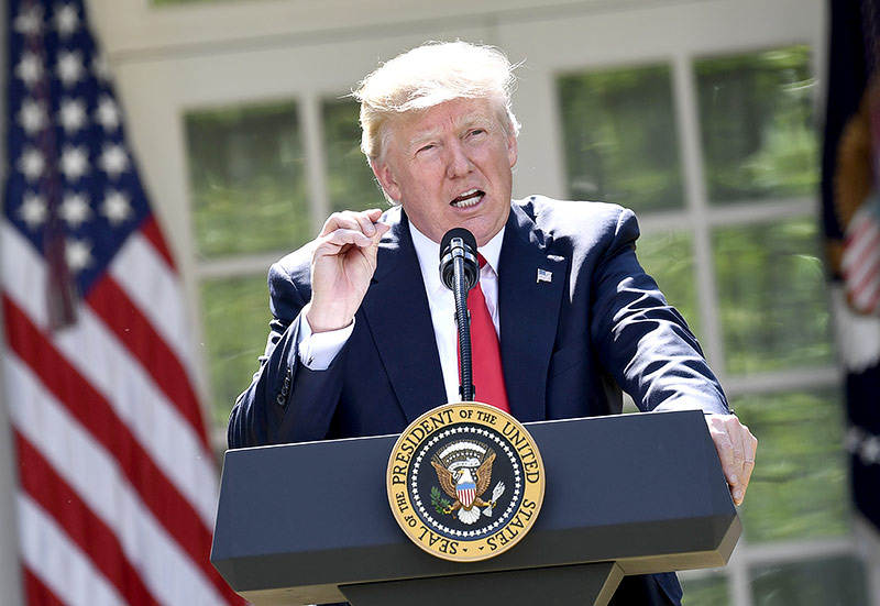 © APA/AFP/Saul Loeb US-Präsident Trump