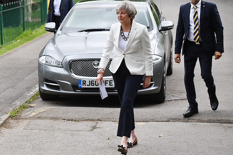 © APA/AFP/Ben Stansall Theresa May