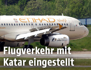 Etihad-Flugzeug