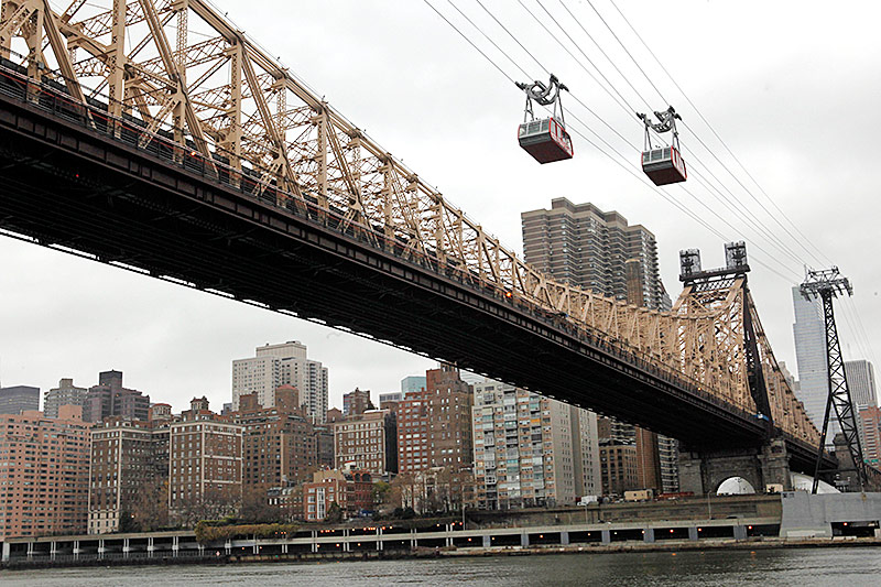© AP/Mary Altaffer Seilbahn in New York