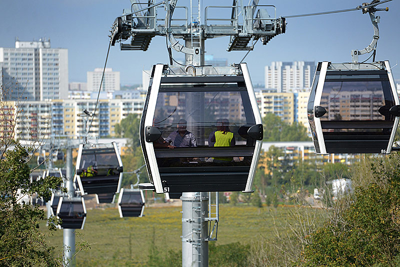 © picturedesk.com/Caro Seilbahn in Berlin