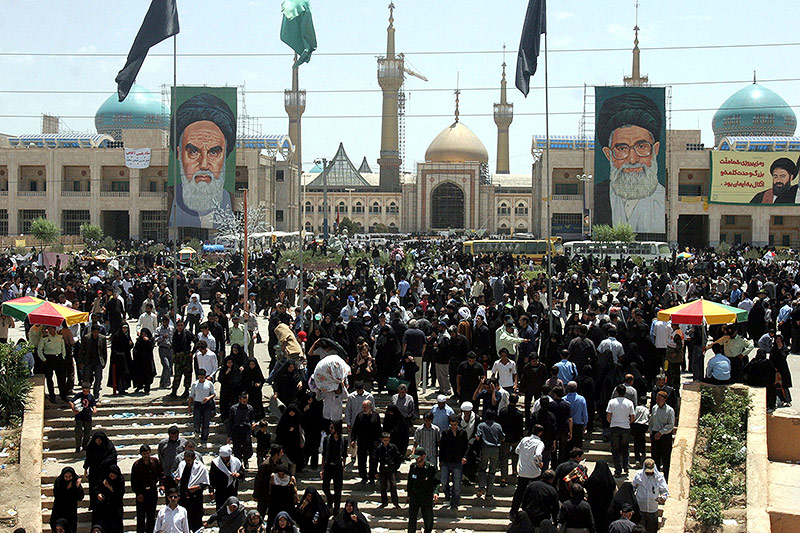 © APA/AP/Hasan Sarbakhshian Feierlichkeiten