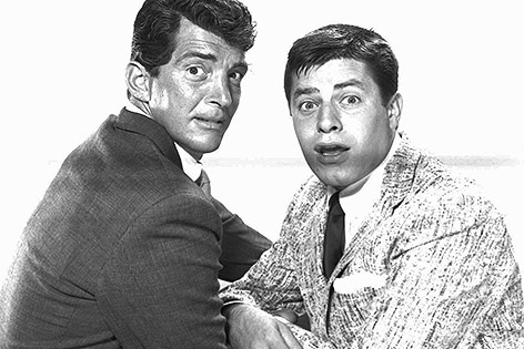 Dean Martin und Jerry Lewis, 1955
