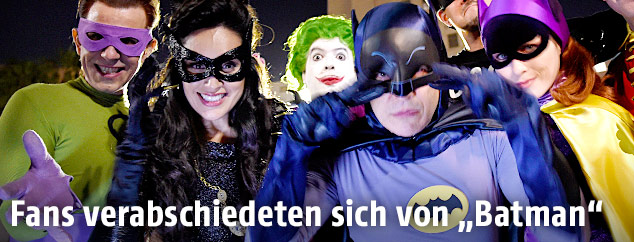 Fans beim Batman-Tribute in Los Angeles