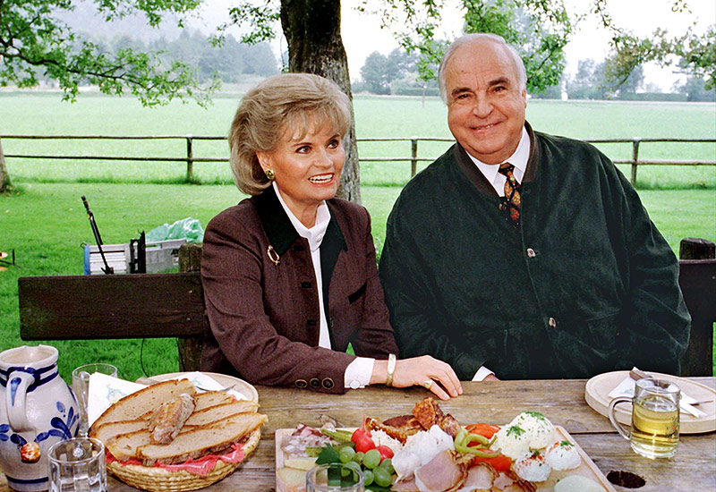 Hannelore Kohl und Helmut Kohl