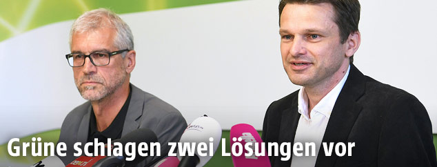 Harald Walser und Albert Steinhauser