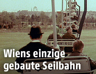Sessellift im Wiener Donaupark