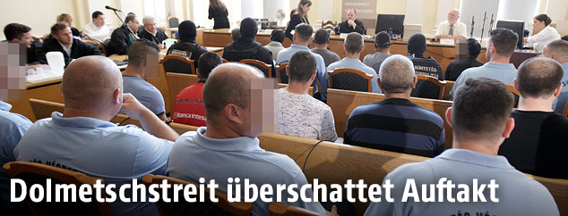 Schlepperprozess in Kecskemet (Ungarn)