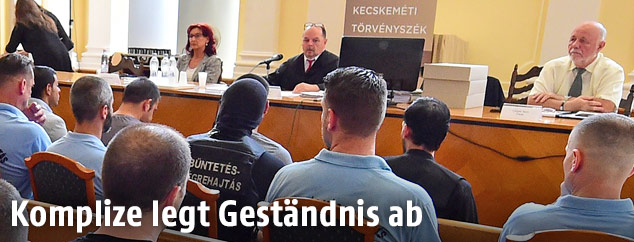 Schlepperprozess in Kecskemet (Ungarn)