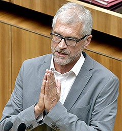 © APA/Hans Punz Bildungssprecher Harald Walser (Güne)