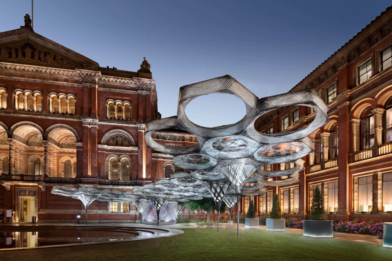 Elytra Filament Pavilion, Victoria and Albert Museum, London