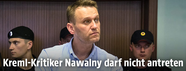 Der russische Oppositionsführer Alexej Nawalny