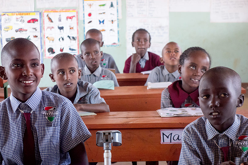 © ORF.at/Saskia Etschmaier Schulkinder in Kenia