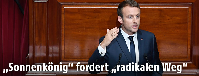 Frankreichs Präsident Emmanuel Macron