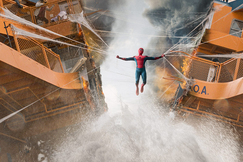 © 2017 Sony Pictures Releasing GmbH Szene aus dem Film "Spider-Man: Homecoming"