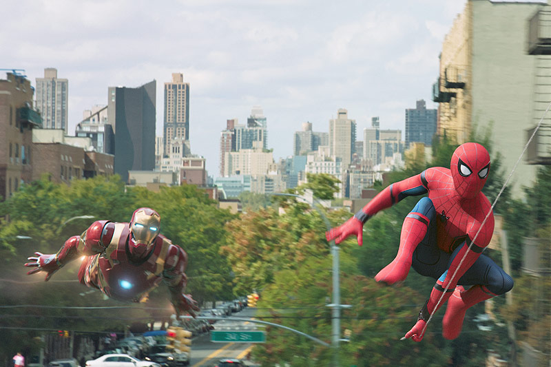 © 2017 Sony Pictures Releasing GmbH Szene aus dem Film "Spider-Man: Homecoming"