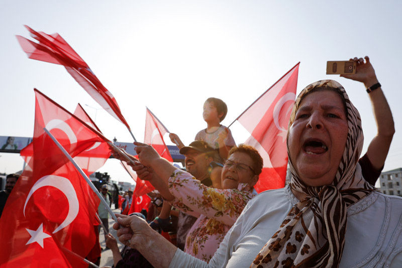 © Reuters/Umit Bektas Marsch für den Frieden in der Türkei