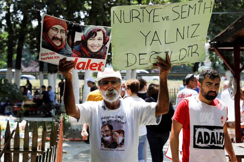 © Reuters/Umit Bektas Marsch für den Frieden in der Türkei