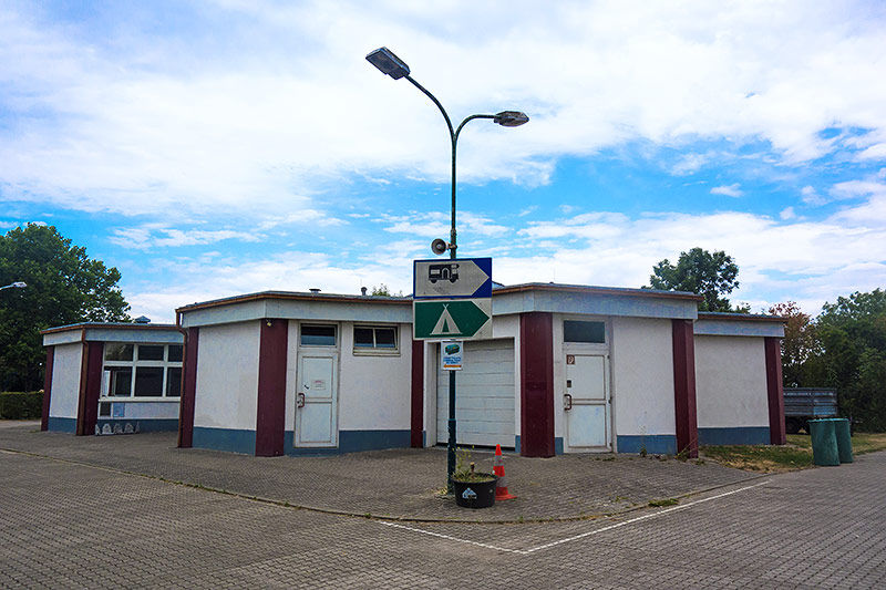 © ORF.at Sanitäre Anlagen auf dem Campingplatz Neue Donau in Wien