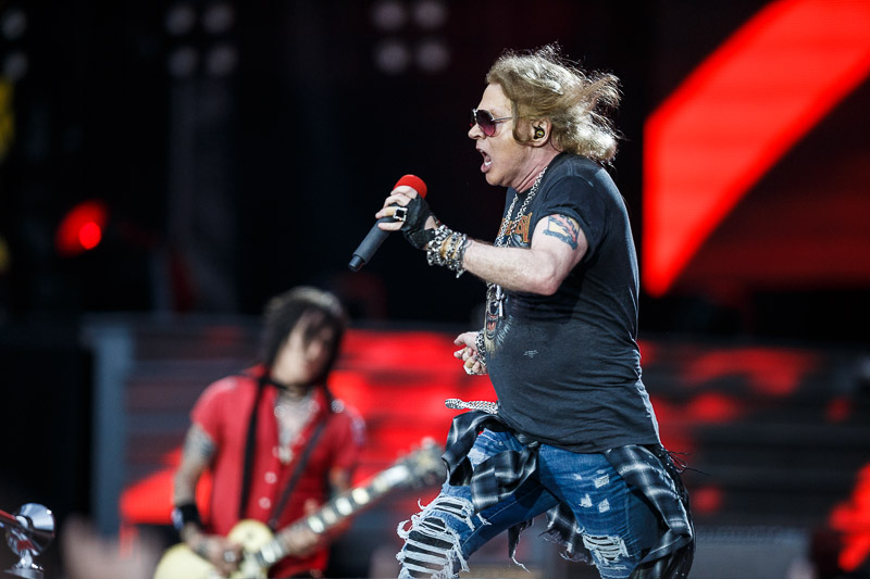 © ORF.at/Dominique Hammer Guns N Roses im Ernst-Happel-Stadion