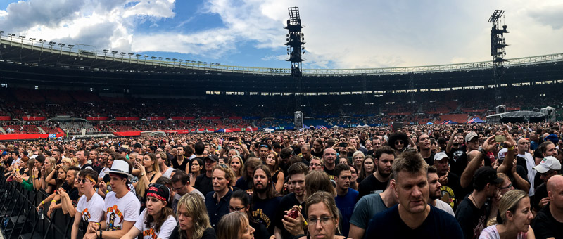 © ORF.at/Dominique Hammer Guns N Roses im Ernst-Happel-Stadion
