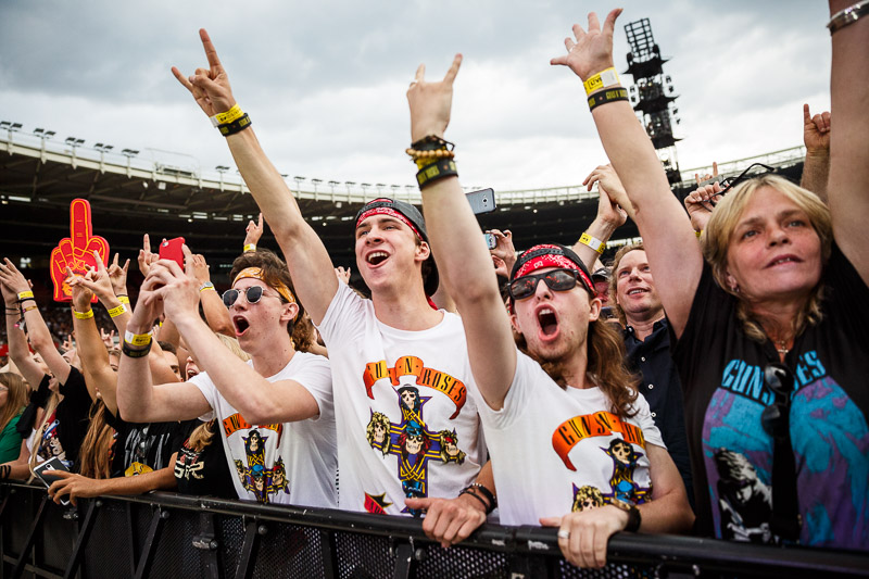 © ORF.at/Dominique Hammer Guns N Roses im Ernst-Happel-Stadion
