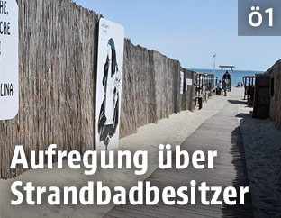 Strandabschnitt im Norden Venedigs
