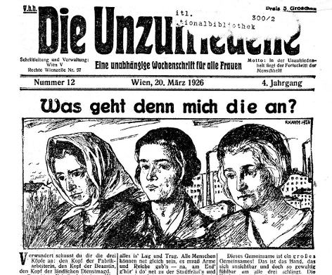 © Österreichische Nationalbibliothek/Projekt ANNO Zeitung aus dem Jahr 1926