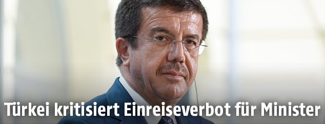 Der t&uuml;rkische Wirtschaftsminister Nihat Zeybekci