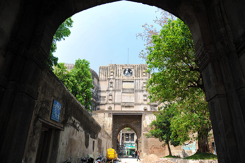 © APA/AFP/Sam Panthaky Bhadra Festung in Ahmedabad