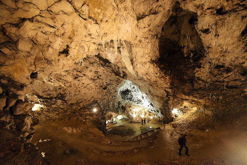 © picturedesk.com/dpa/Stefan Puchner Höhle "Hohle Fels" auf der Schwäbischen Alb