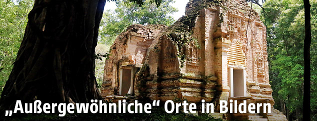 Sambor Prei Kuk Tempel in Ishanapura in Kambodscha