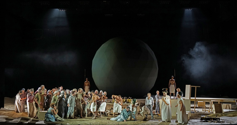 © Bregenzer Festspiele / Karl Forster Szene aus "Moses in Ägypten"