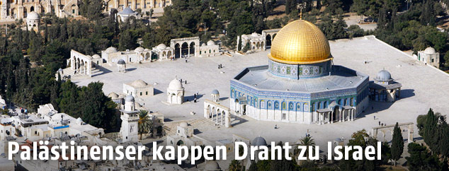 Felsendom am Tempelberg in Israel