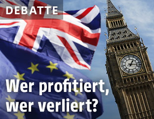 Fahnen vor Big Ben