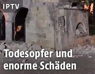 Trümmer auf Kos