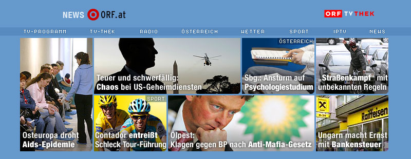 © ORF.at Screenshot