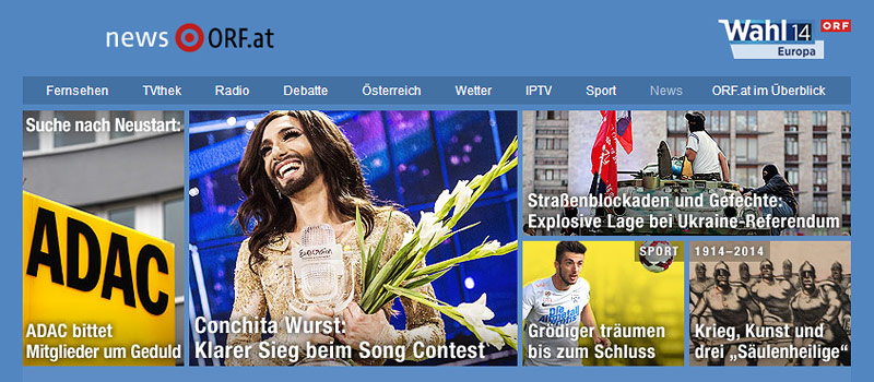© ORF.at Screenshot