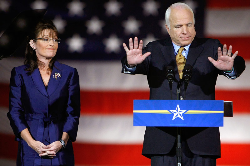 © Reuters/Mike Blake John McCain und Sarah Palin