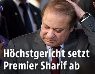 Pakistans Ministerpräsident Nawaz Sharif