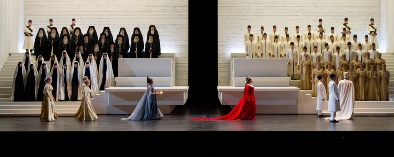 © Salzburger Festspiele / Monika Rittershaus Szenenbild aus der neuen Aida in Salzburg