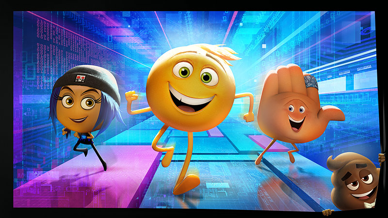 Ausschnitt aus dem Film "Emoji"