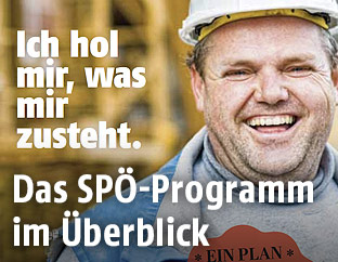 Screenshot des SPÖ-Parteiprogramms