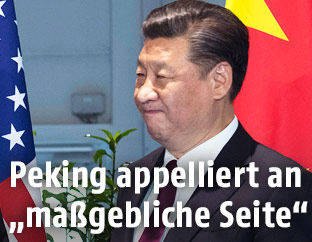 Präsident Trump und Präsident Jinping