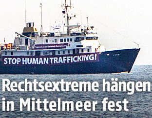 Die „C-Star“ auf See