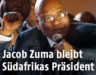 Südafrikas Präsident Jacob Zuma
