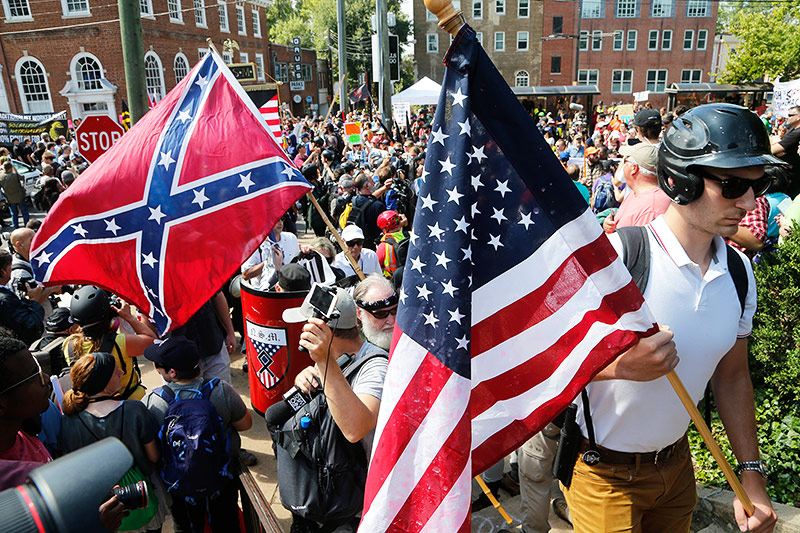 © APA/AP/Steve Helber Proteste in Charlottesville