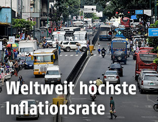 Stra&szlig;e in Caracas